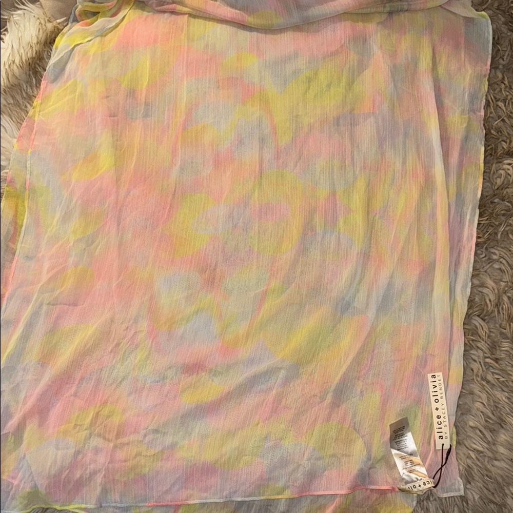 Alice + Olivia sheer scarf/sarong